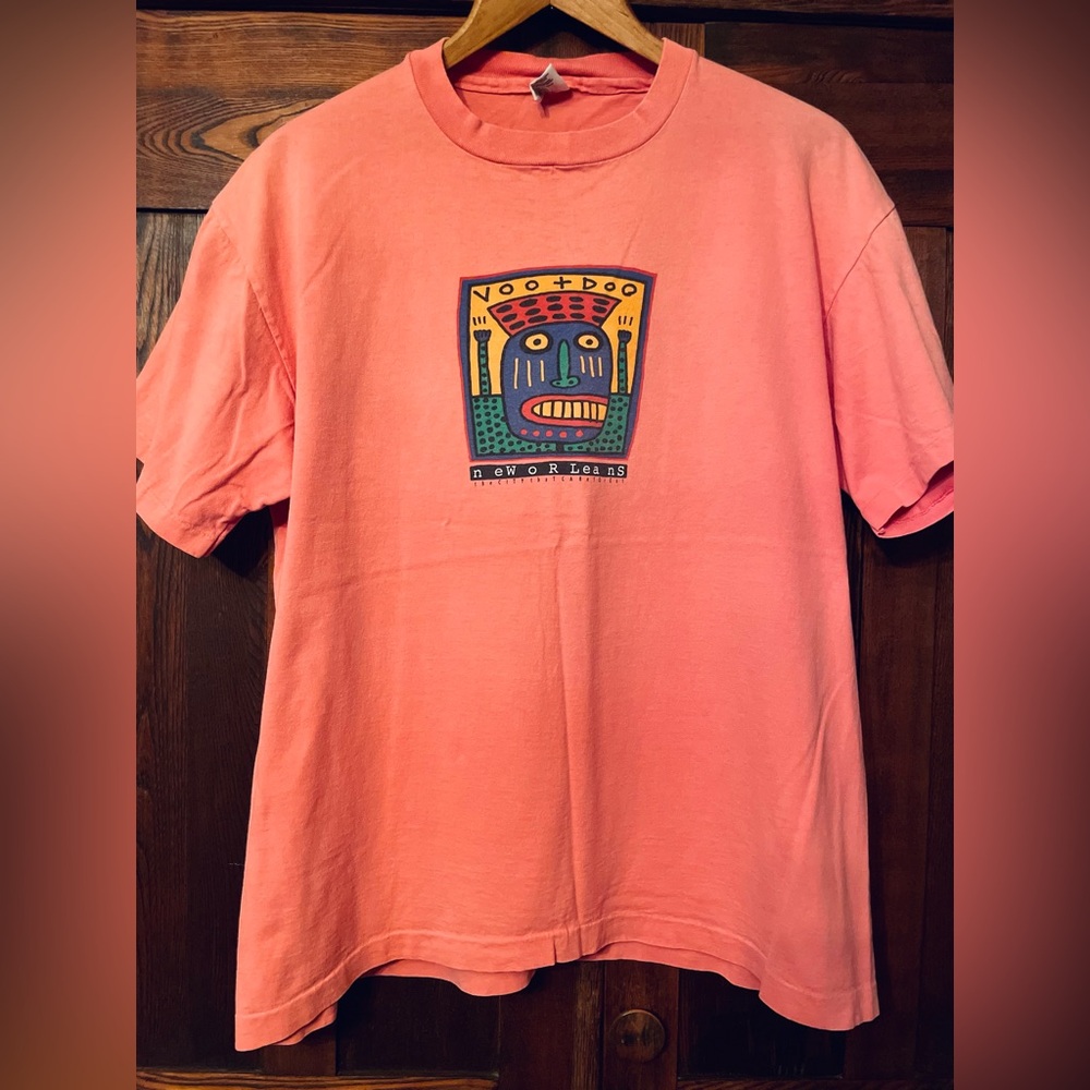 Vintage Women’s Size Large New Orleans Voo-Doo Short Sleeve T-Shirt